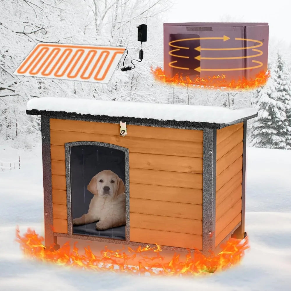 Outdoor Heated Dog House