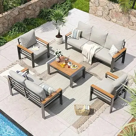 Oversized 7 - Piece Sectional Set