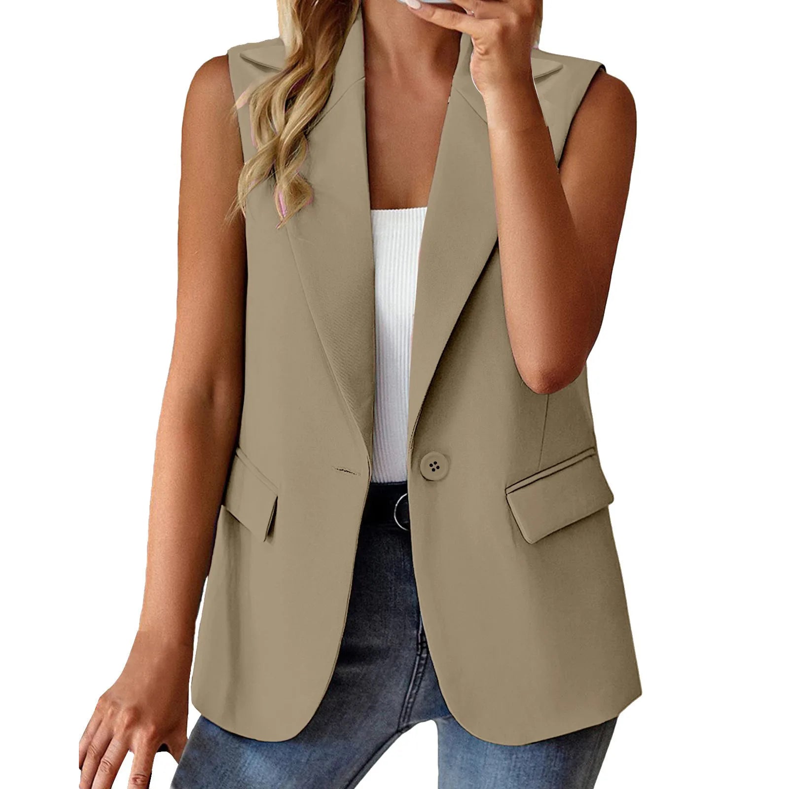Casual Sleeveless Vest