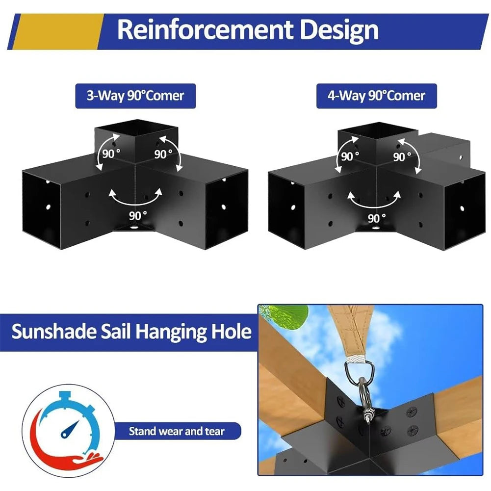 Bracket Gazebo Hardware Kits w/ Screws