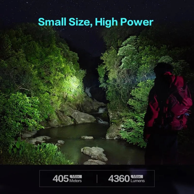Sidelight Flashlight Combines Floodlight And Spotlight