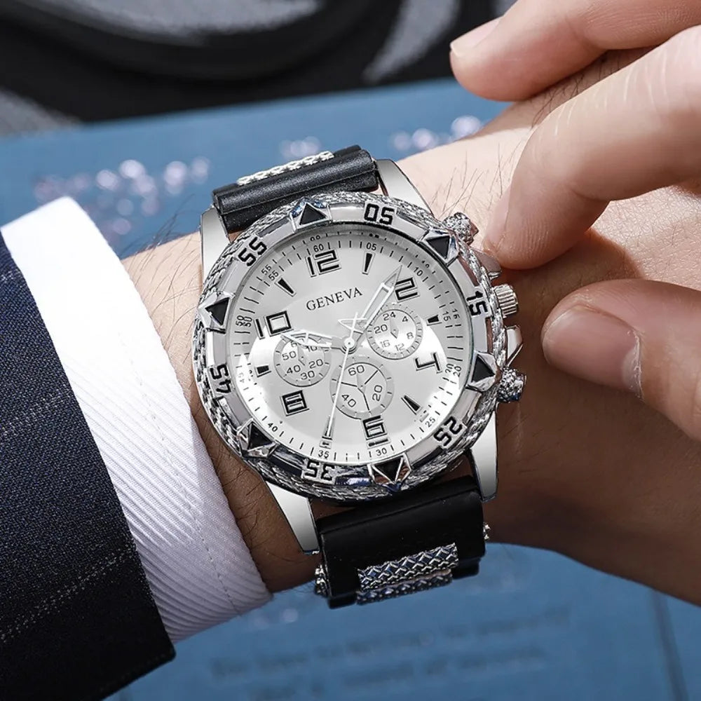 3pcs/set Men's Watches Sets