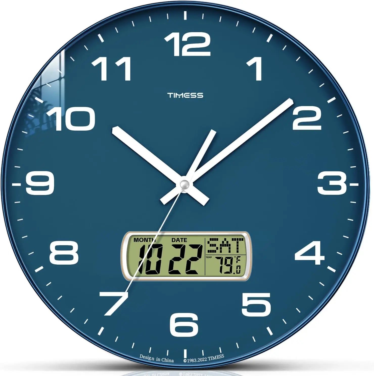 Timeless Calendar Wall Clock