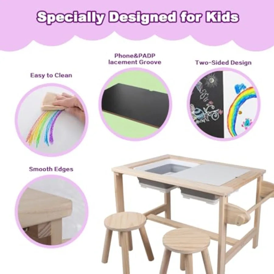 Multi-functional Interactive Table Set for 1-3 Years