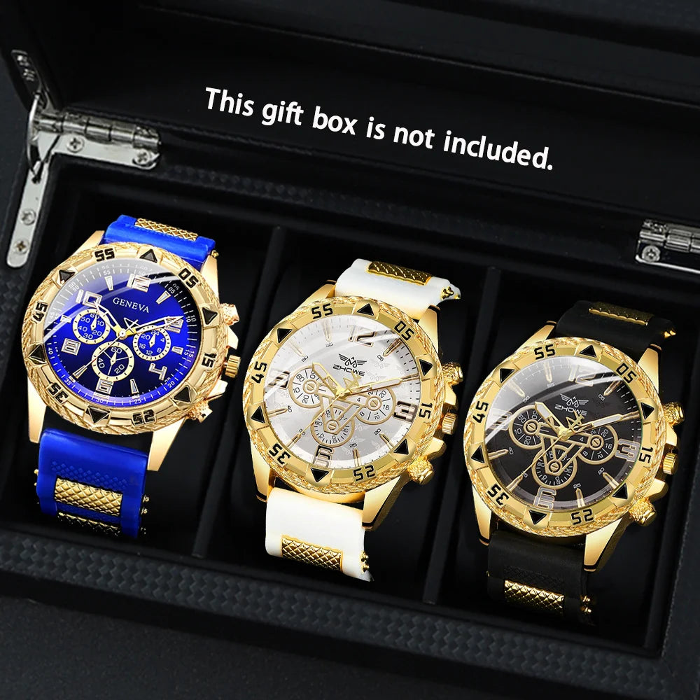 3pcs/set Men's Watches Sets