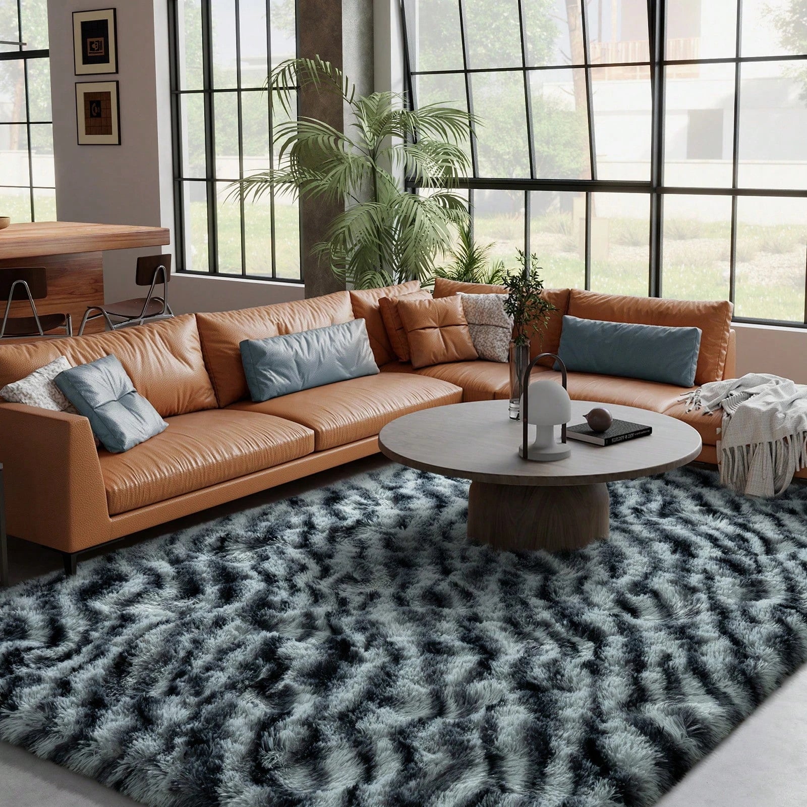 Washable Large Living Room Area Rug