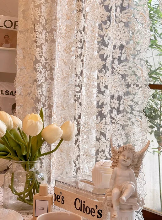 Retro Palace Style Lace Curtains
