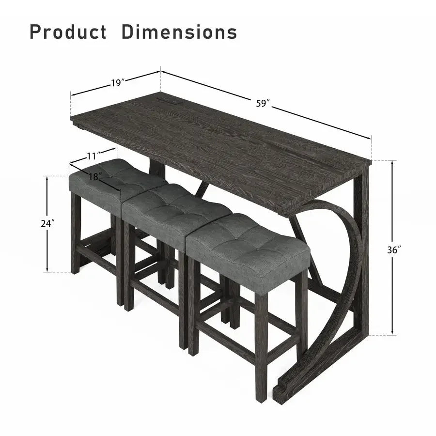 Tall Kitchen Breakfast Nook