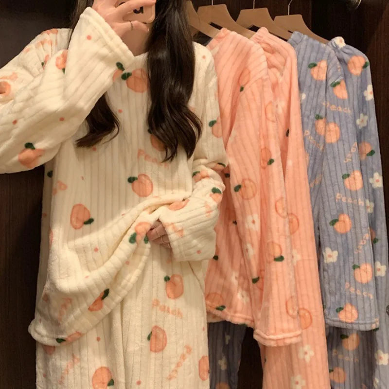 New Fleece Winter Pajamas