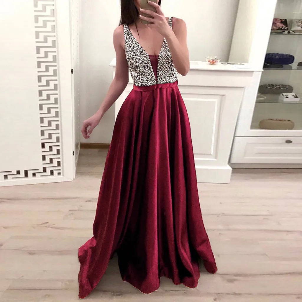 Sequins Ball Gown