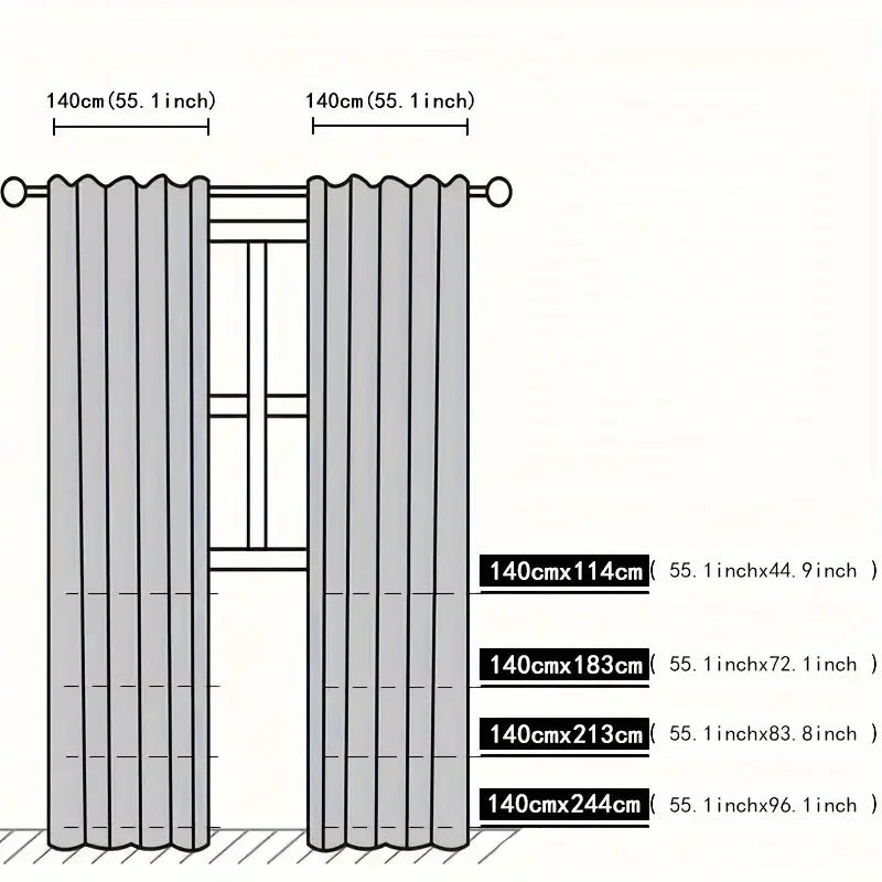 Elegant Phoenix Tail Lace Chiffon Curtain
