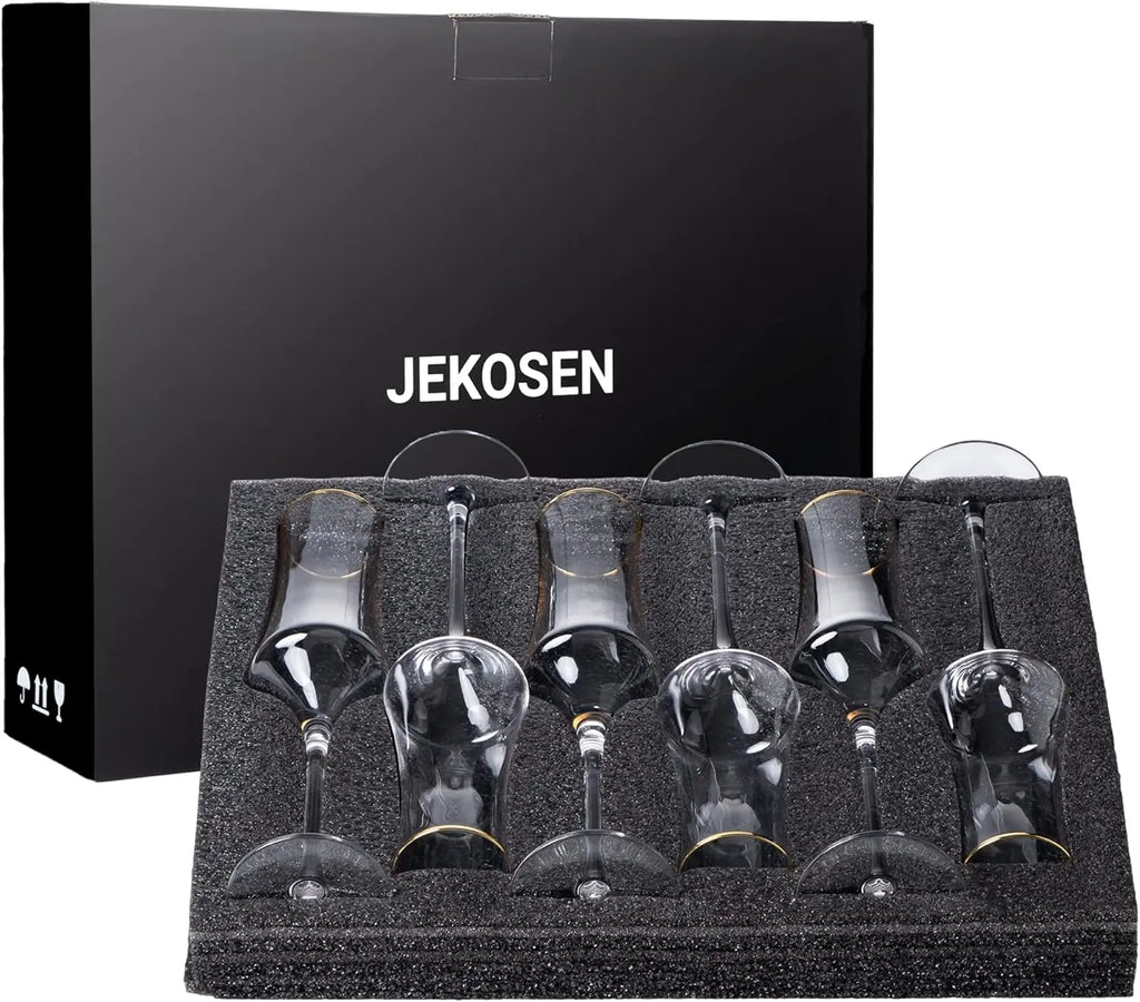 NEW Champagne Flutes Glasses 8oz Set of 6