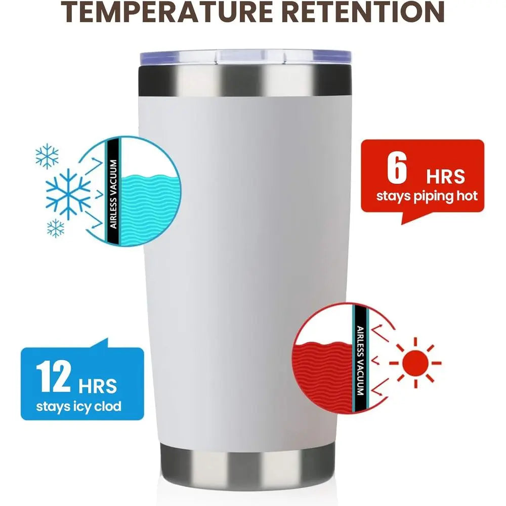 20oz -  Double Wall Vacuum Insulated Travel Mug