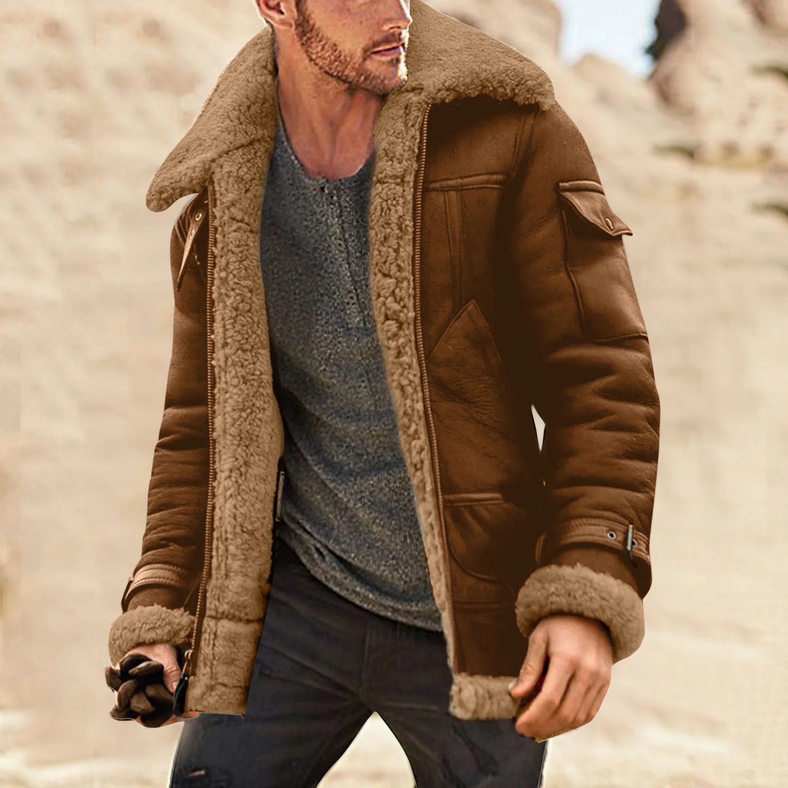 Vintage Cozy Winter Jacket