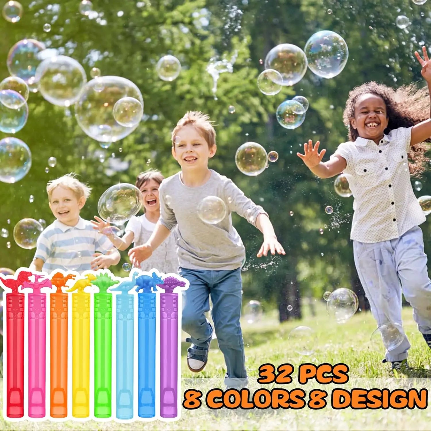 Dinosaur Bubble Wands