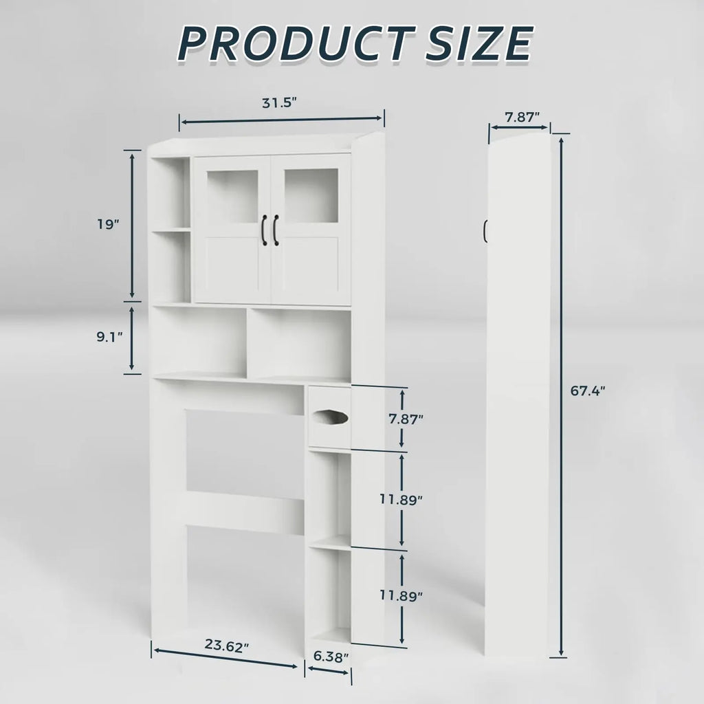 Bathroom cabinet over toilet