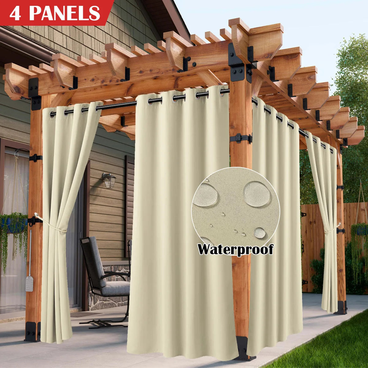 Outdoor Waterproof  Curtains