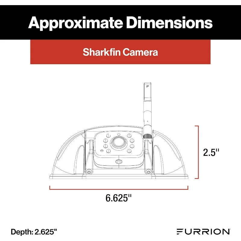 System With 7" Monitor, Infrared Night Vision