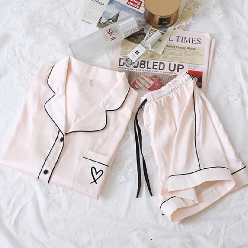 Summer Silk Pajamas