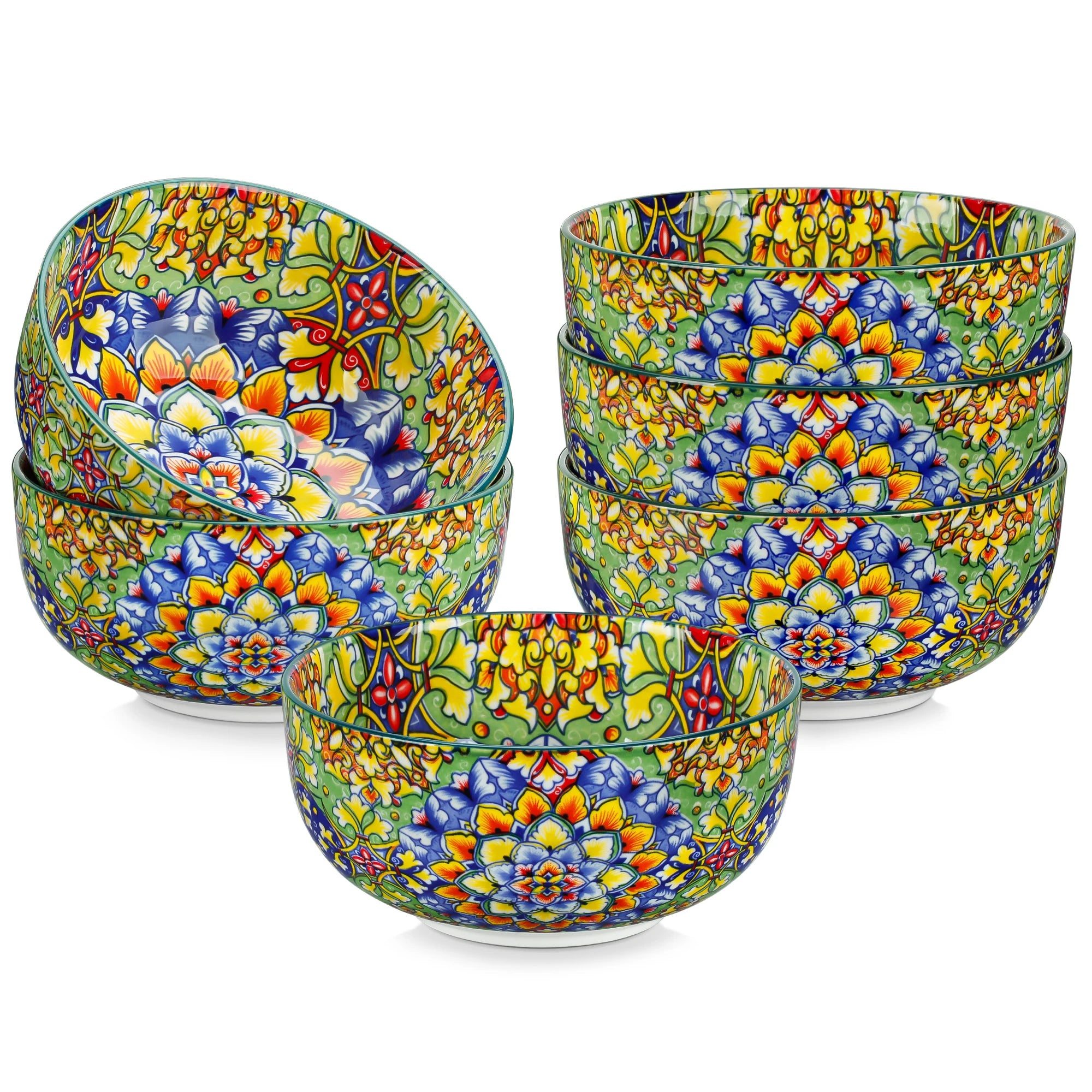 6/12 Piece Cereal Bowls Set 28 Oz