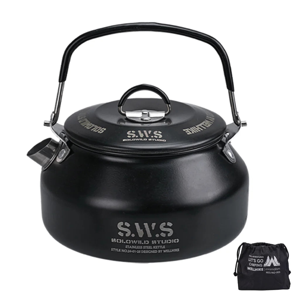 Portable 0.8L Hiking Kettle