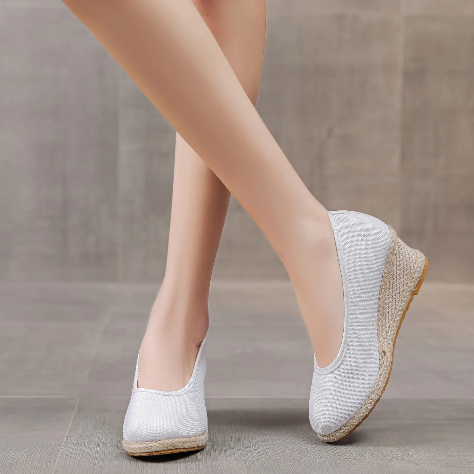 Casual Slip-On Pumps