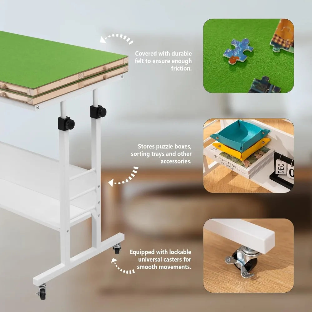 Foldable 2000 Piece Jigsaw Puzzle Table