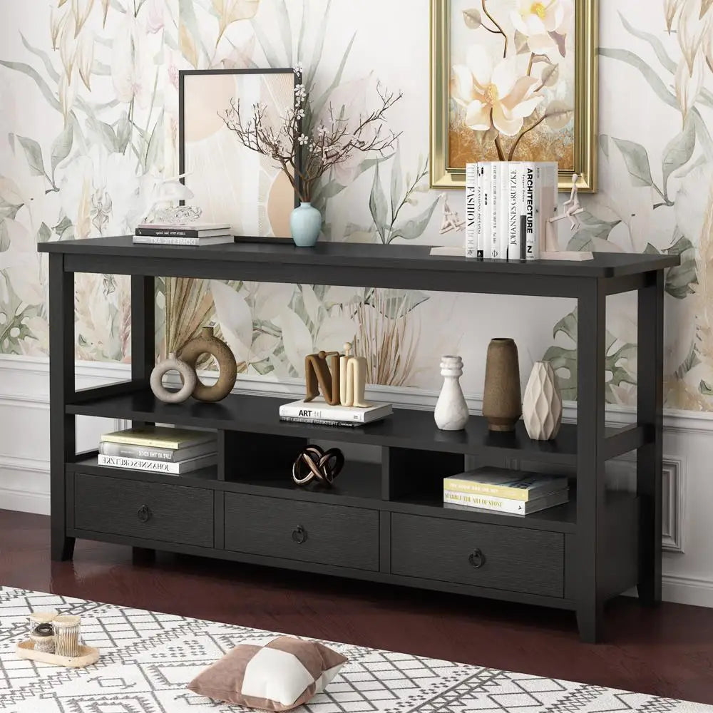 Console Table with 3 Drawers