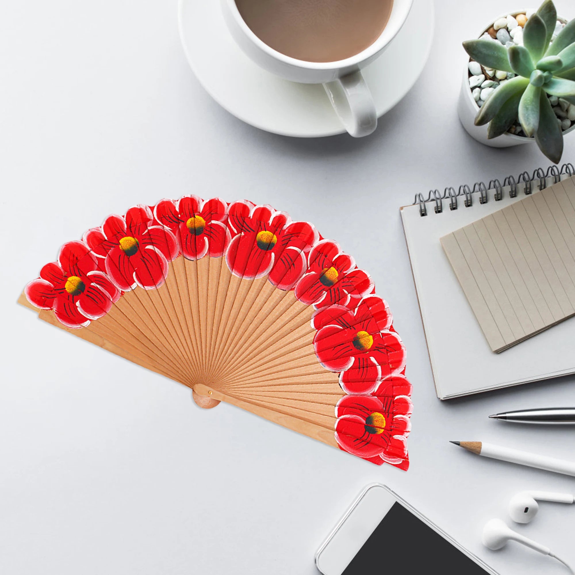 Traditional Japanese Style Folding Fan
