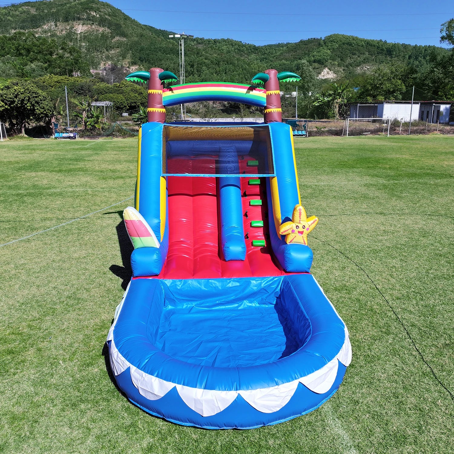 Commercial Inflatable starfish water slide
