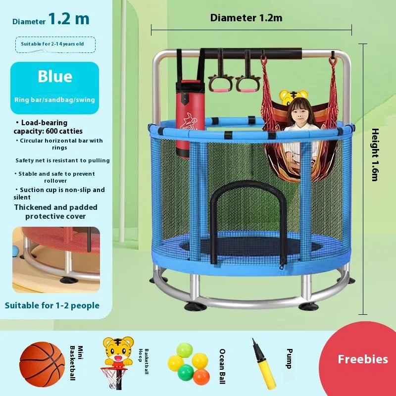 Children's Indoor Trampoline 3-10 Years