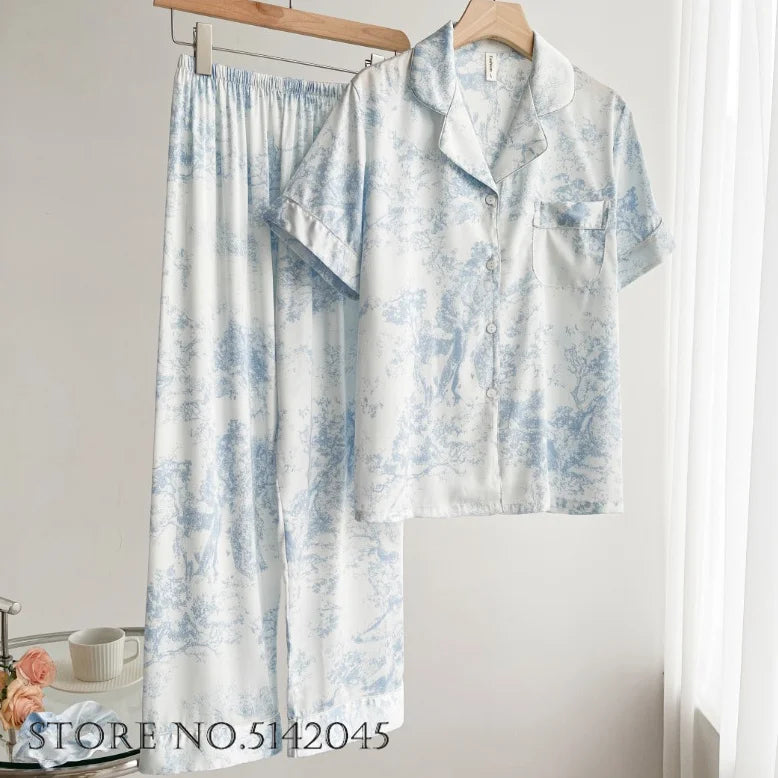 Lounge Wear Pajamas Set
