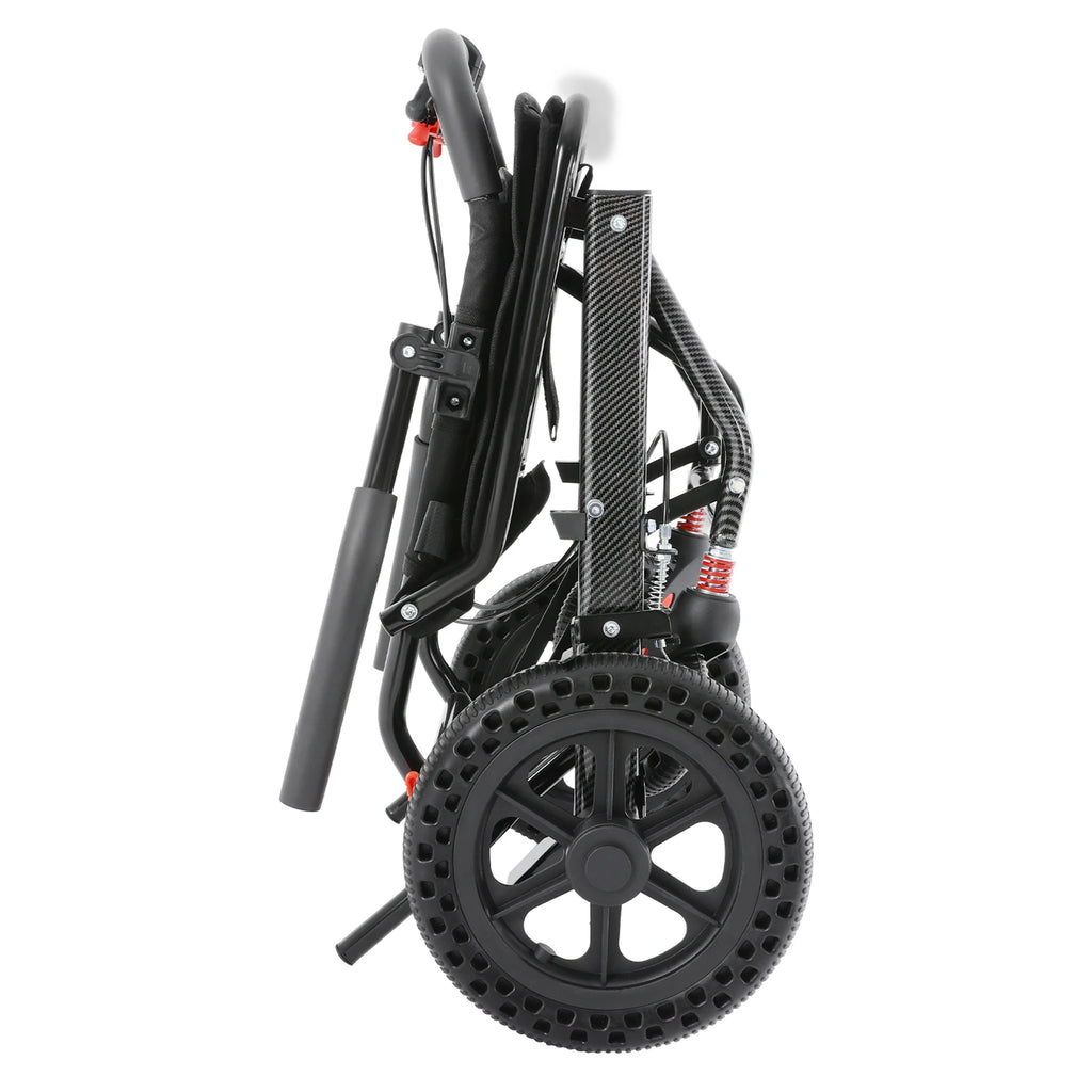 Elderly Foldable Transport Wheelchair