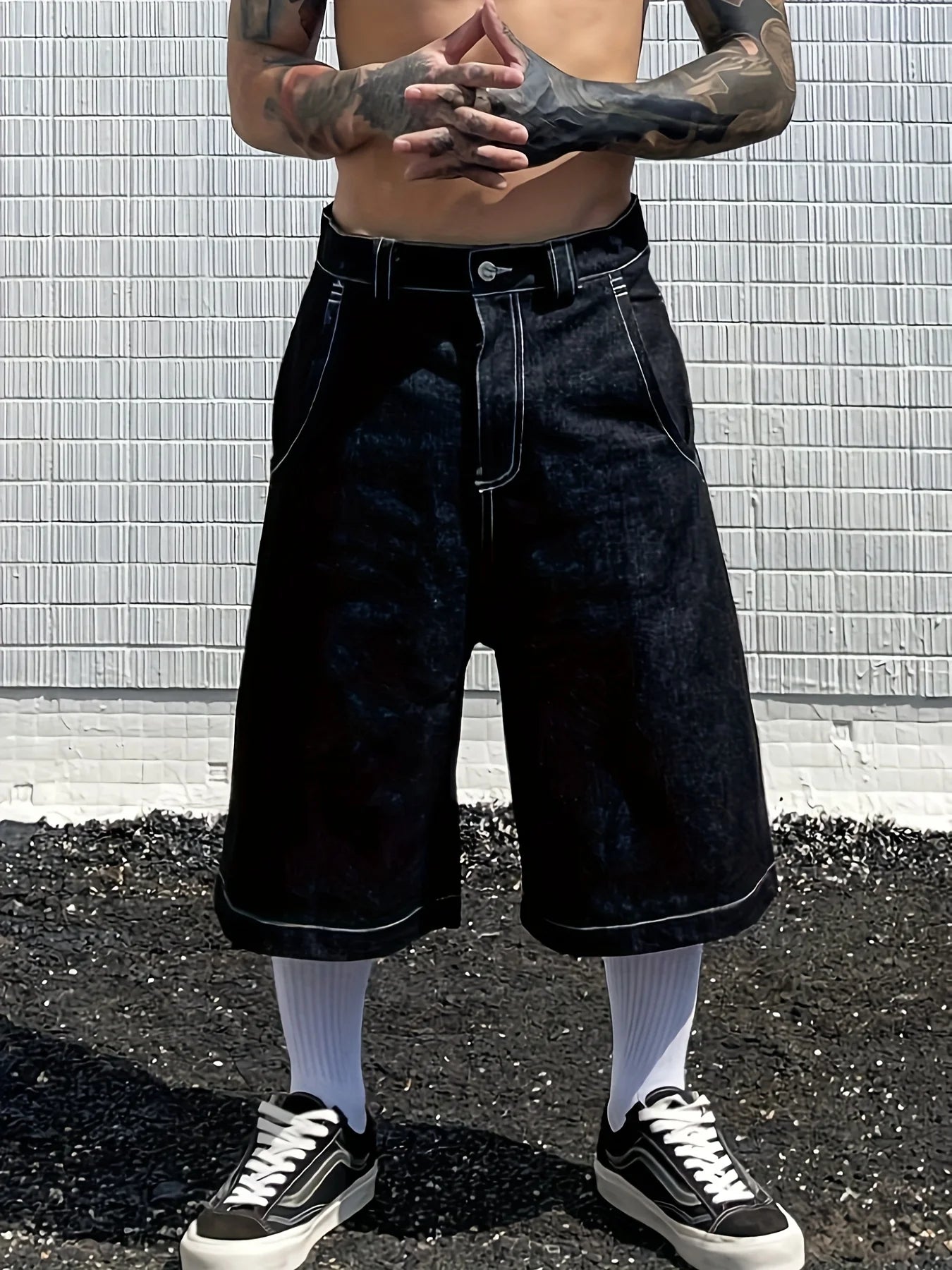 Hip-Hop Mid-Length Shorts