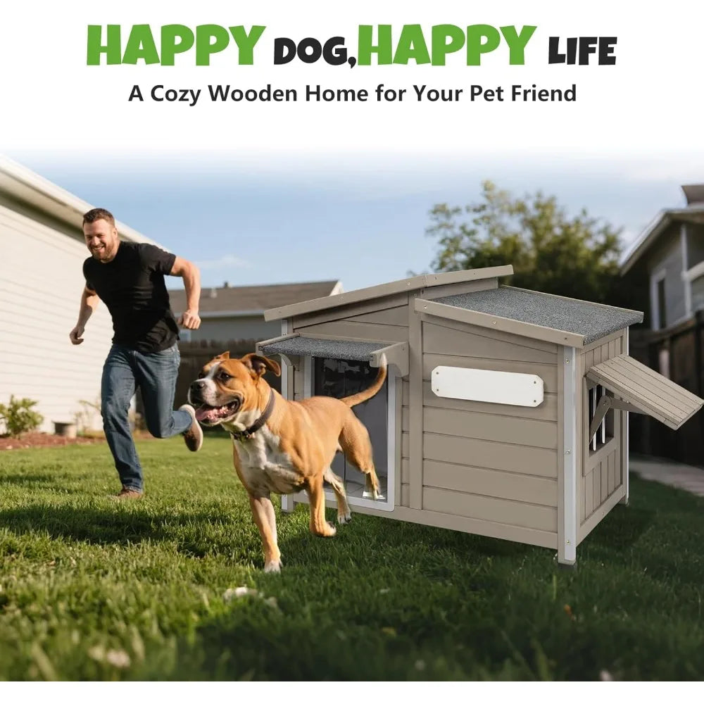 Large Wooden Dog House