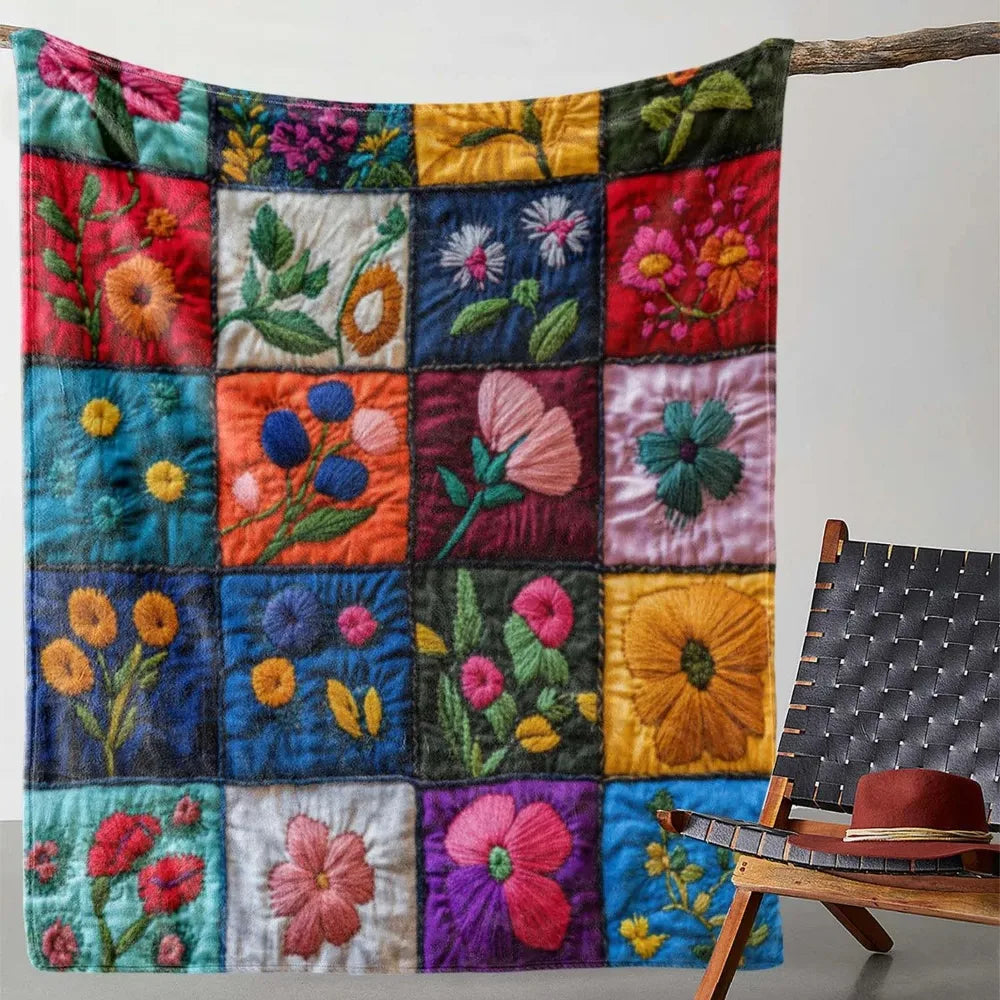 Vintage Patchwork Blanket