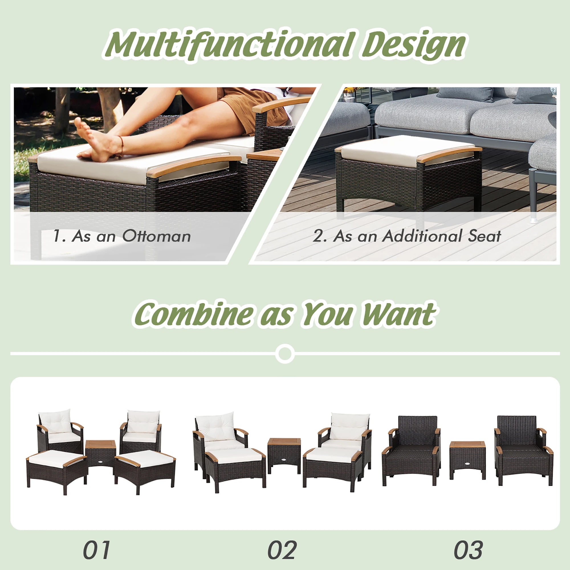 Poolside Table & Chairs Set
