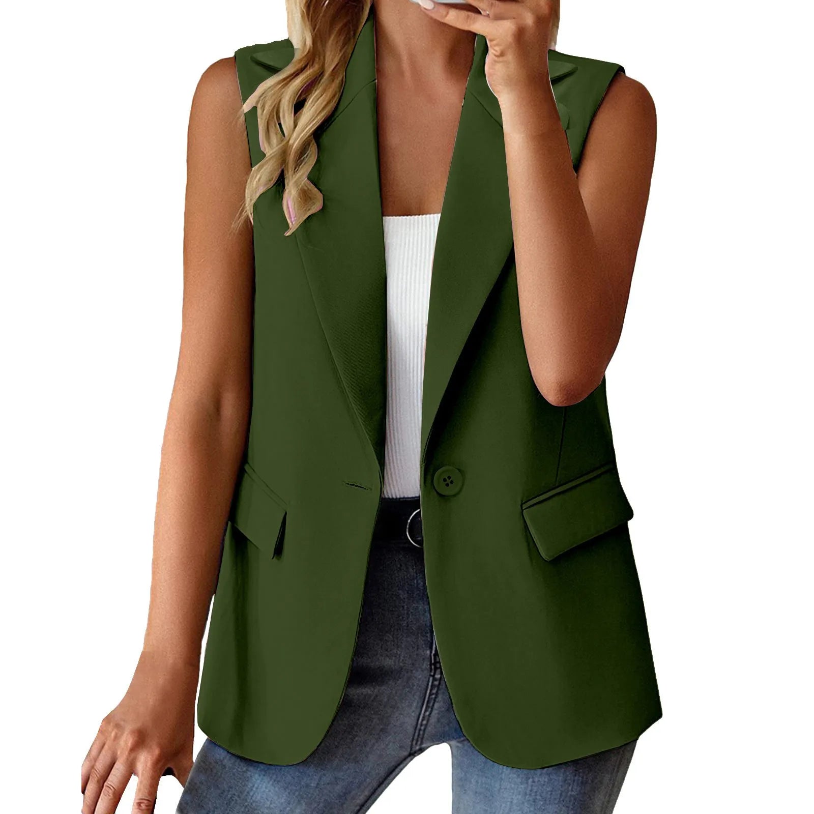 Casual Sleeveless Vest