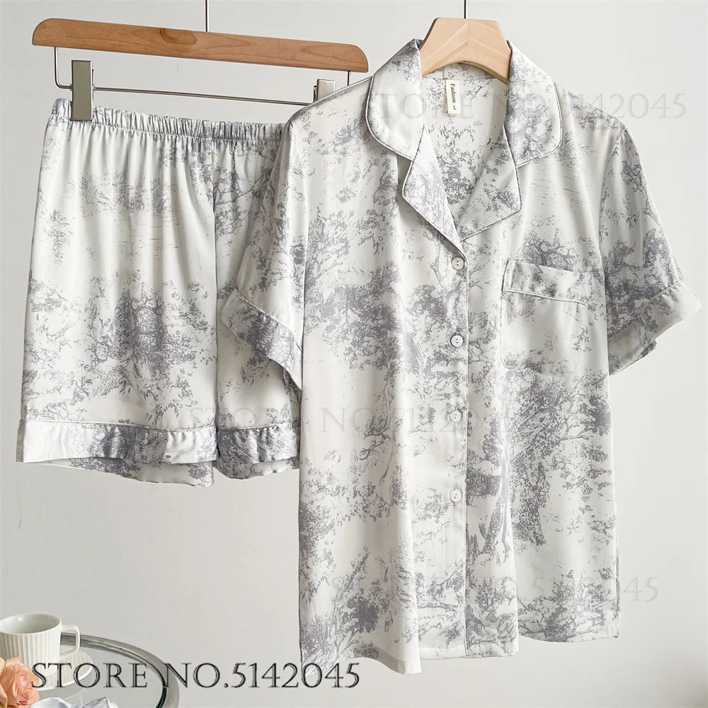Lounge Wear Pajamas Set