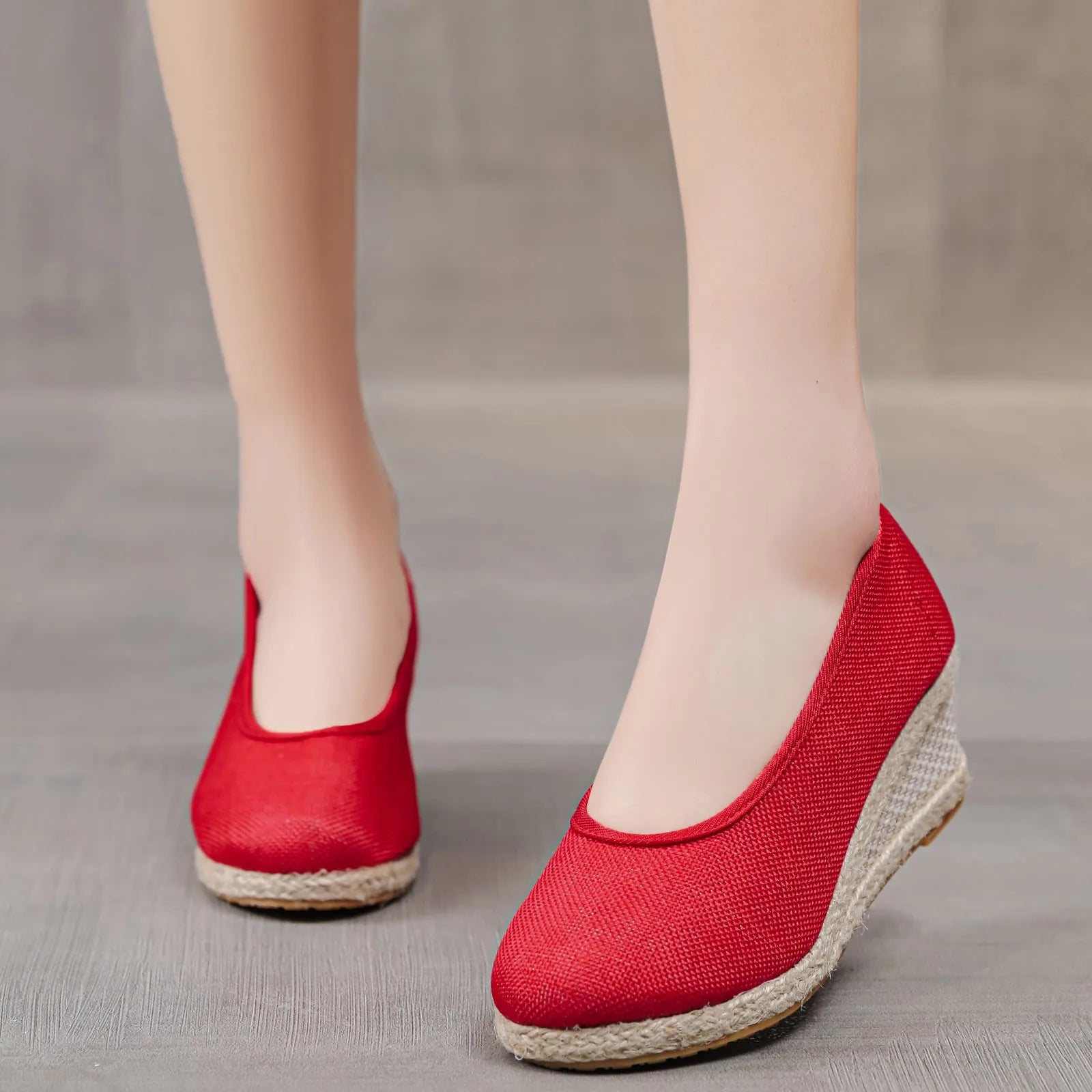 Casual Slip-On Pumps