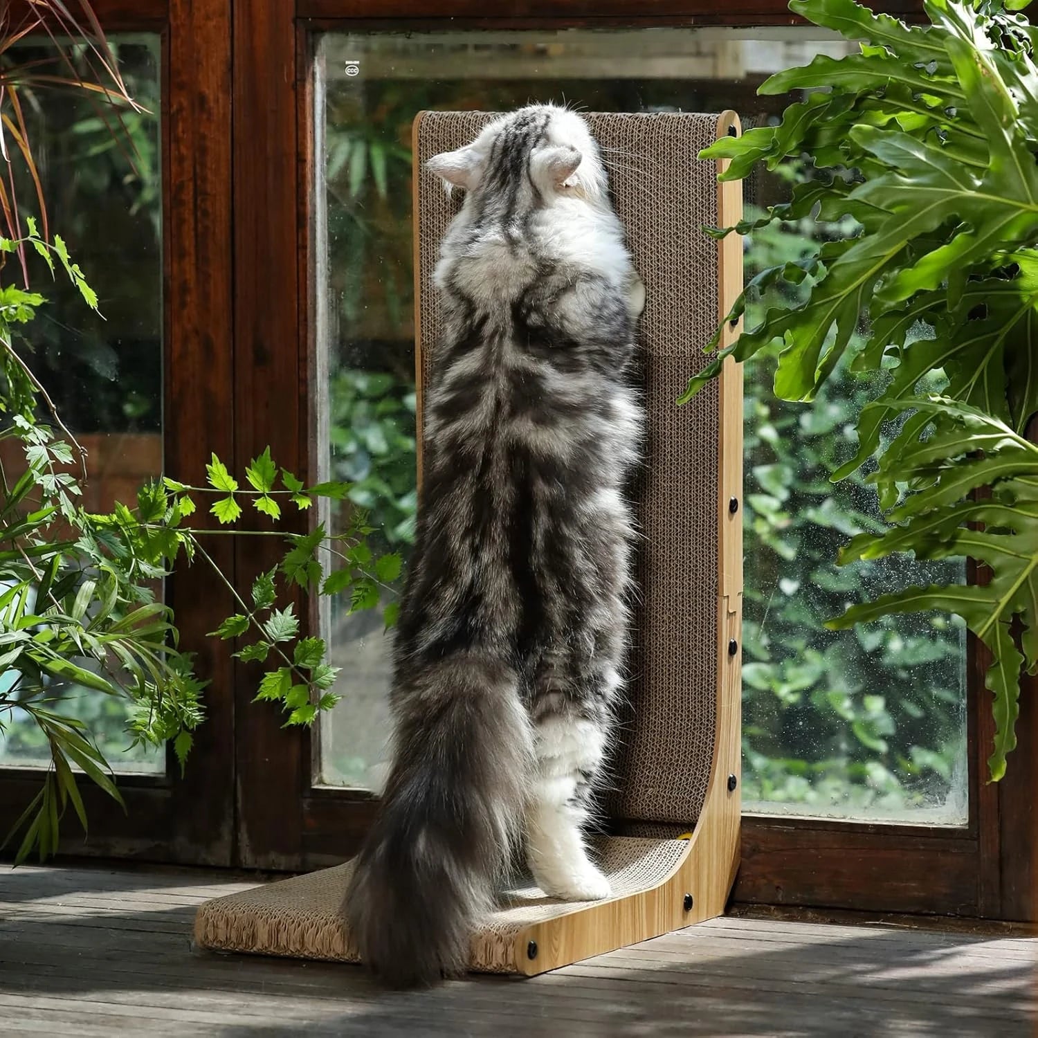Cat Scratching Board, L-Shaped