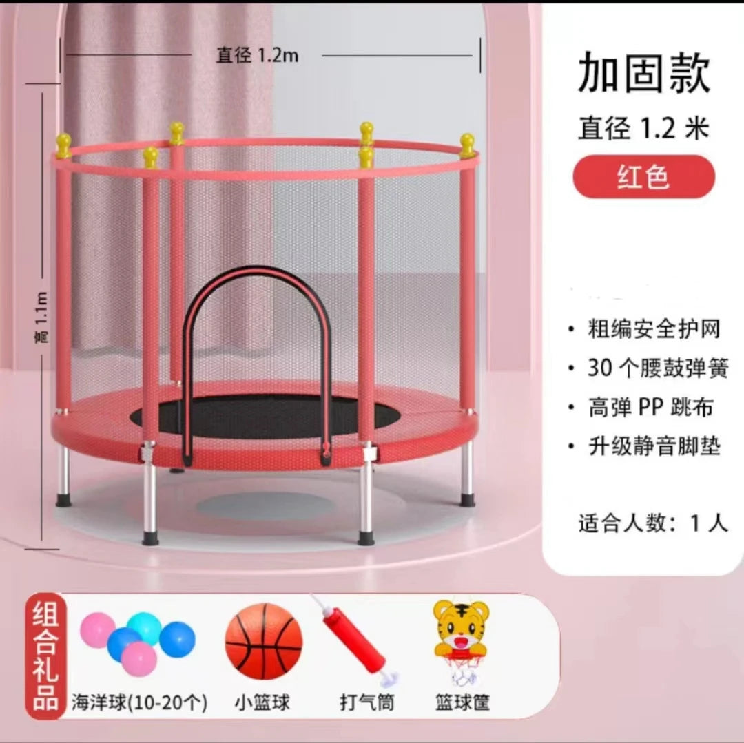 Children's Indoor Trampoline 3-10 Years