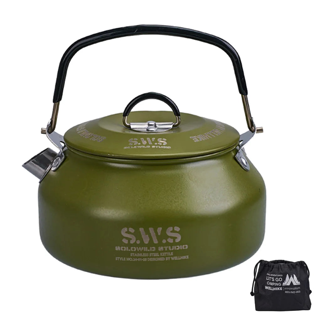 Portable 0.8L Hiking Kettle