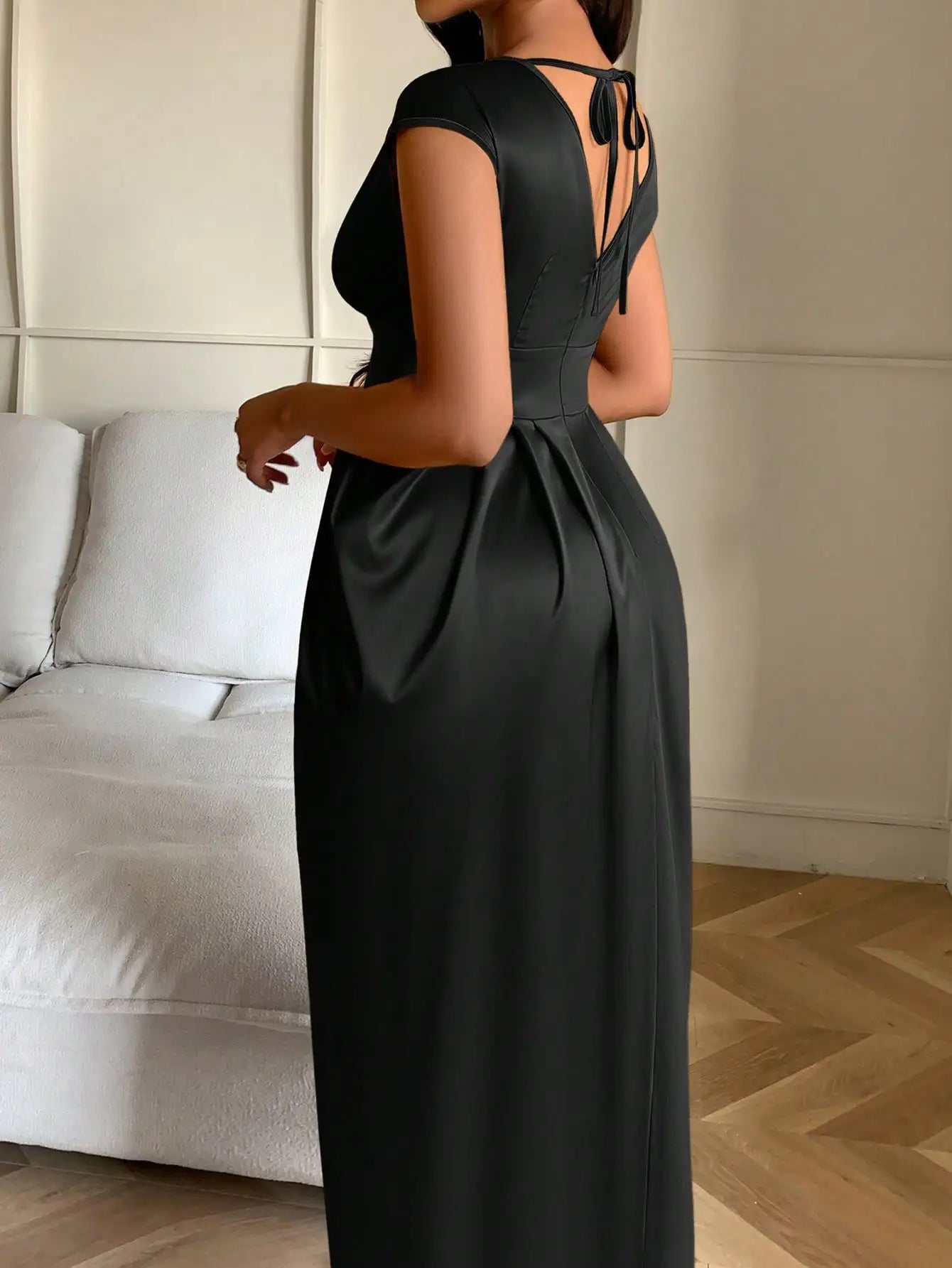 Elegant Satin  Dress