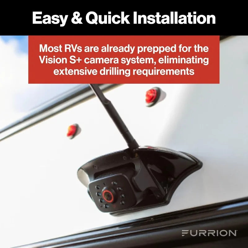 System With 7" Monitor, Infrared Night Vision