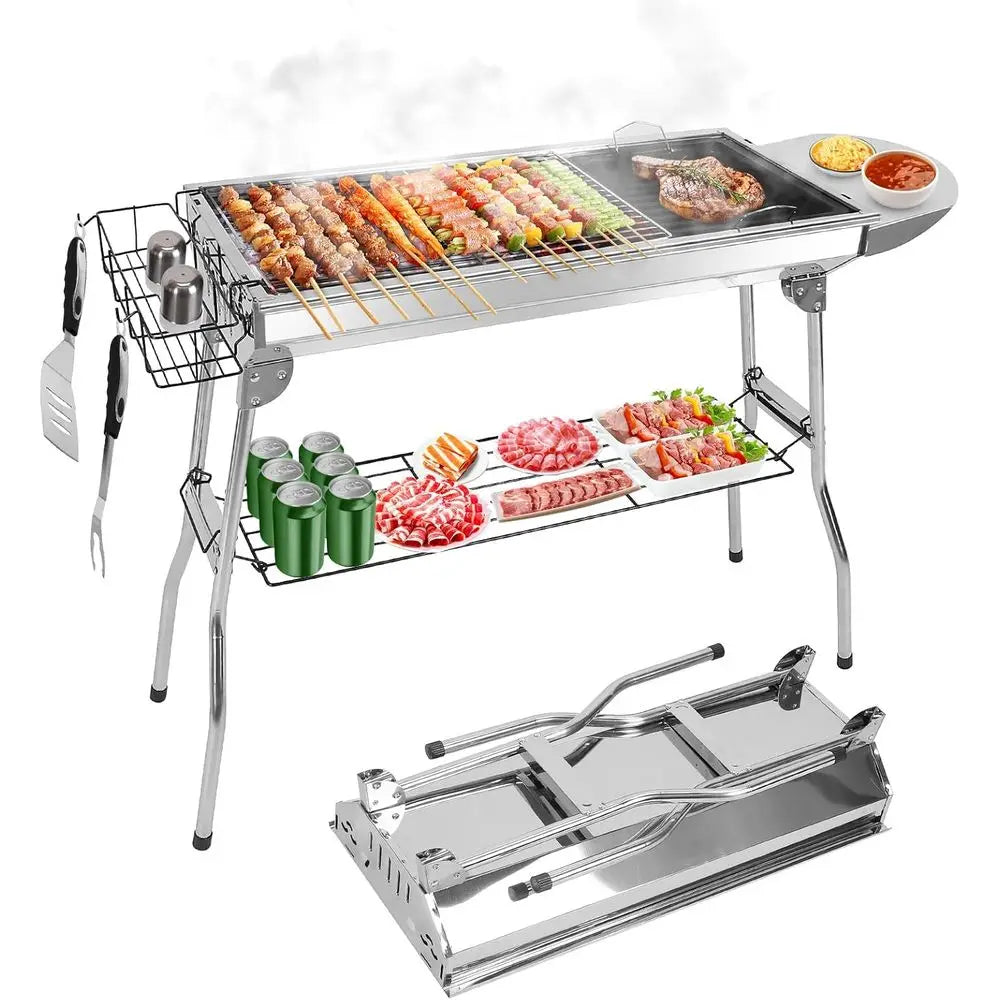 Stainless Steel Outdoor Kebab Grill