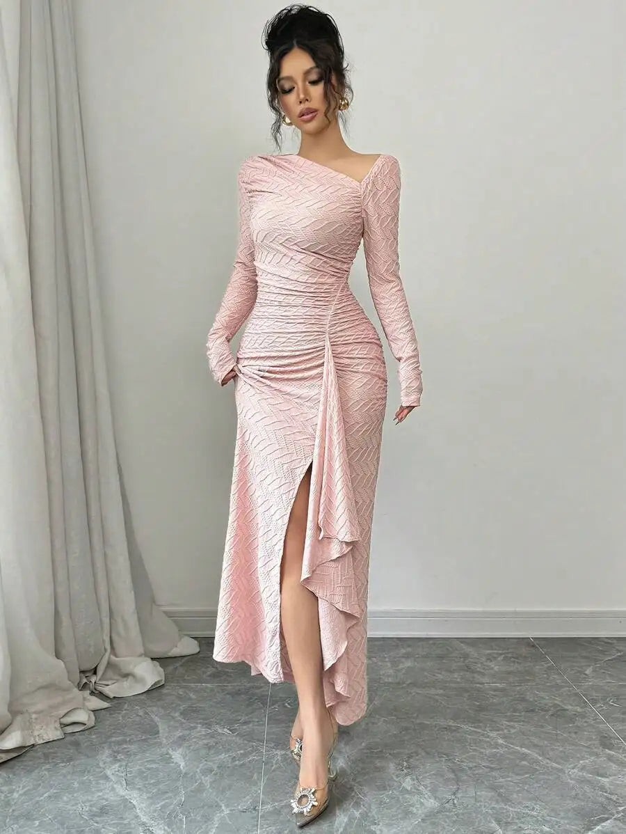 Long Sleeve  Maxi Dress
