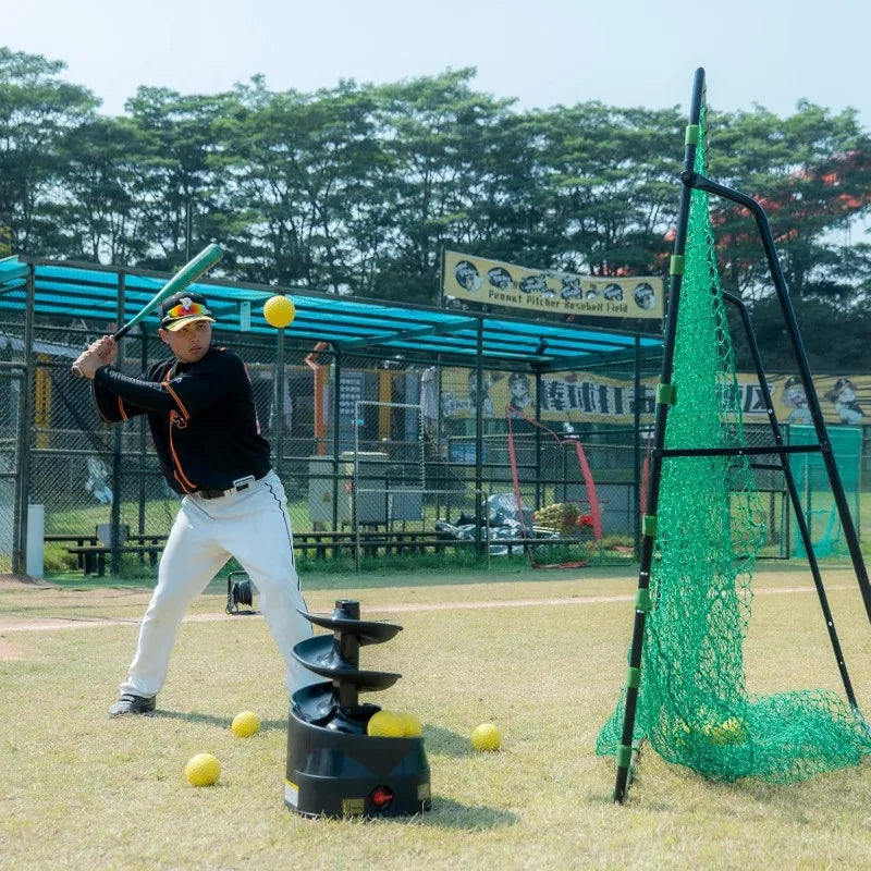 Rechargeable Baseball/Softball Toss Machine