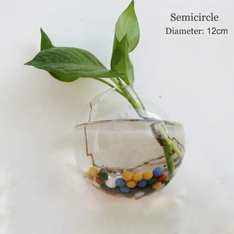 Semi-Circle Wall Vase