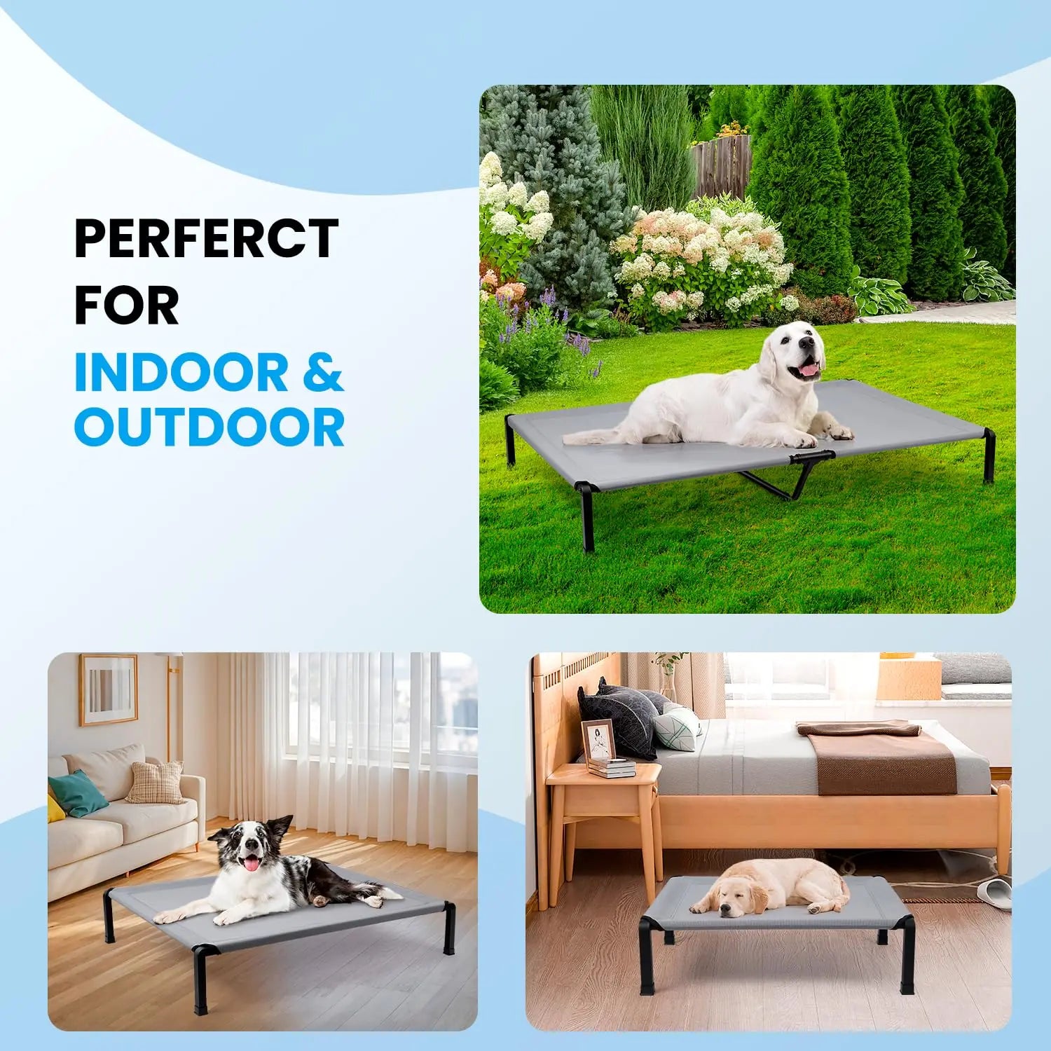 Elevated Cooling Pet Cot